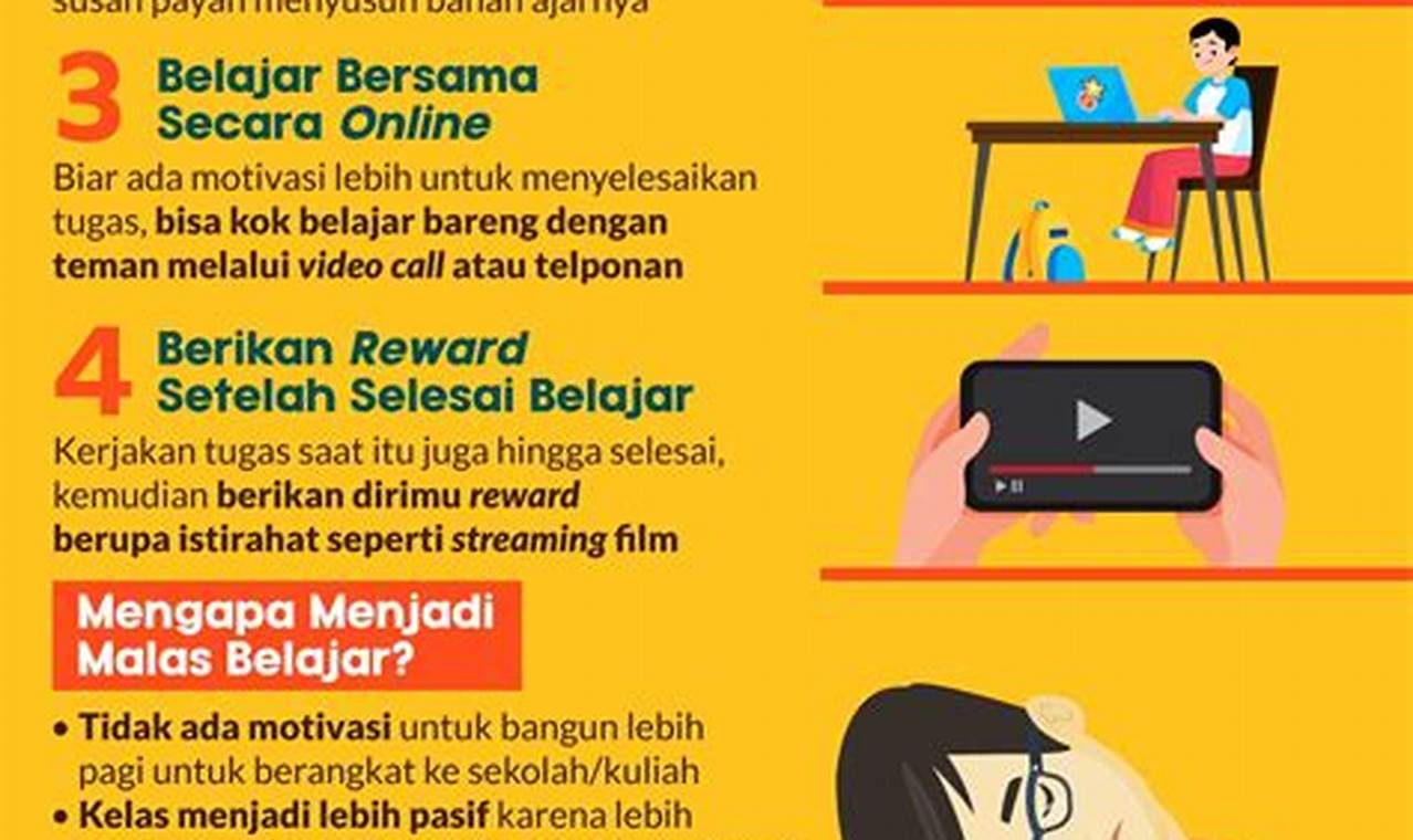 Cara Mengatasi Kemalasan Dalam Belajar
